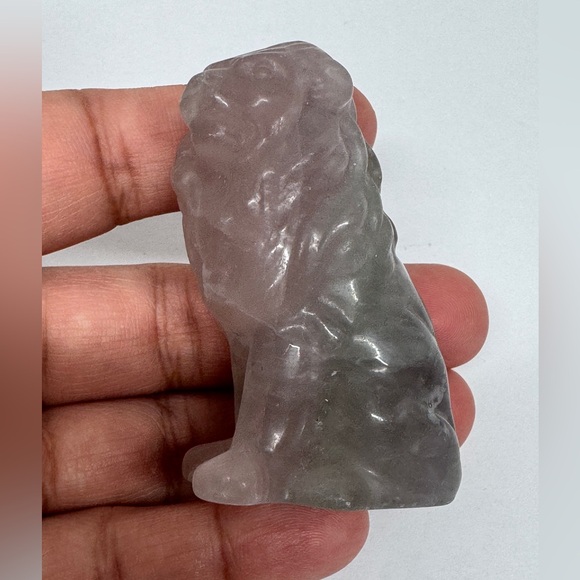 Lion crystal figure - Picture 1 of 7